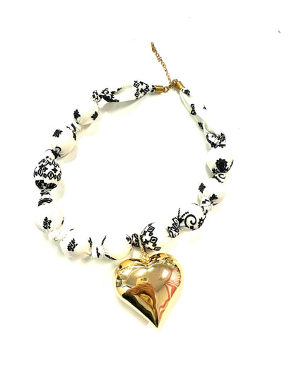 The Douglas Cotton Bead Necklace- 3 Colors