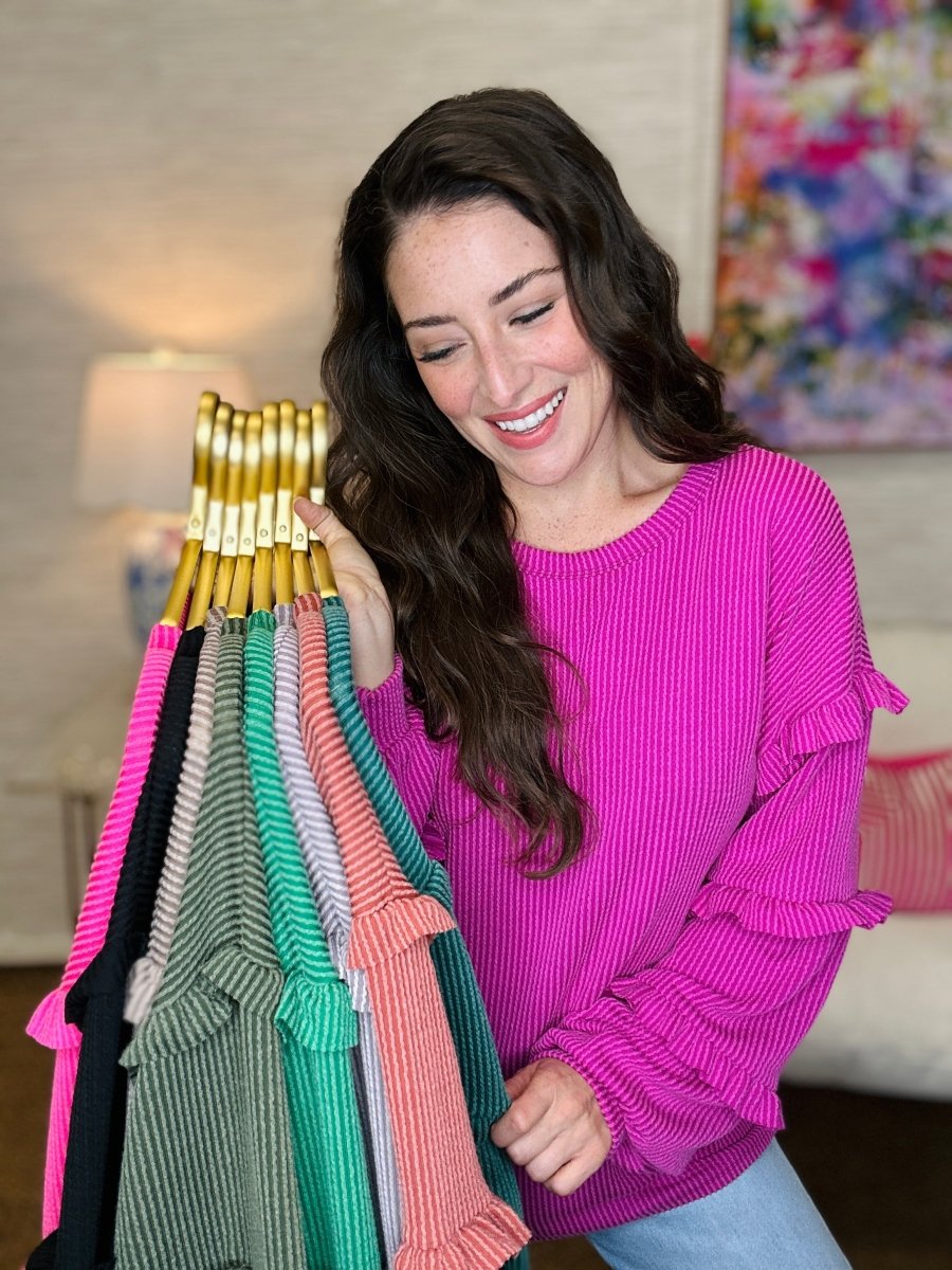 The Hey Hey Top in 10 Colors/AS – THE POLKADOT ALLEY LLC.