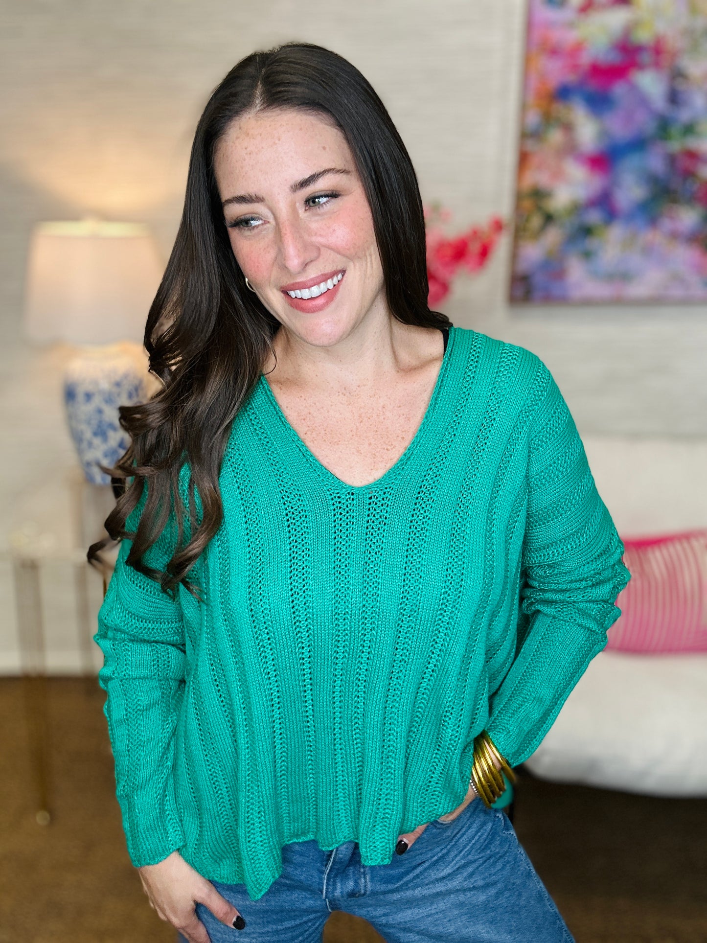 The Slouchy Sweater in 2 Colors