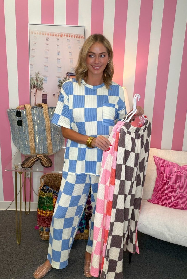 The Checkers Pants-4 Colors/AS