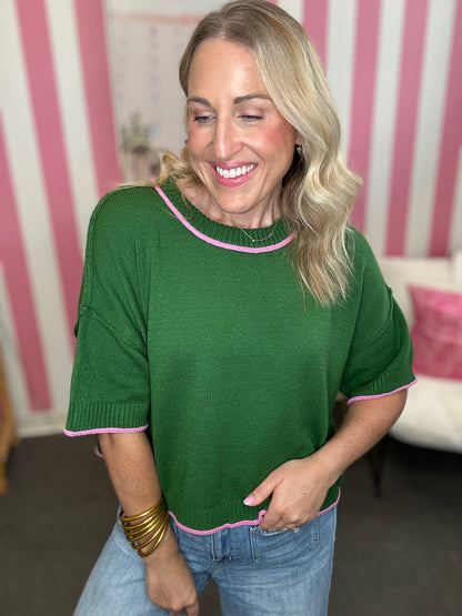 The Entro Pine Sweater