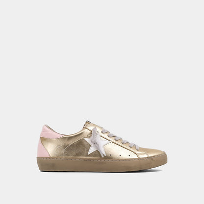 The Metallic Gold Paula Sneaks