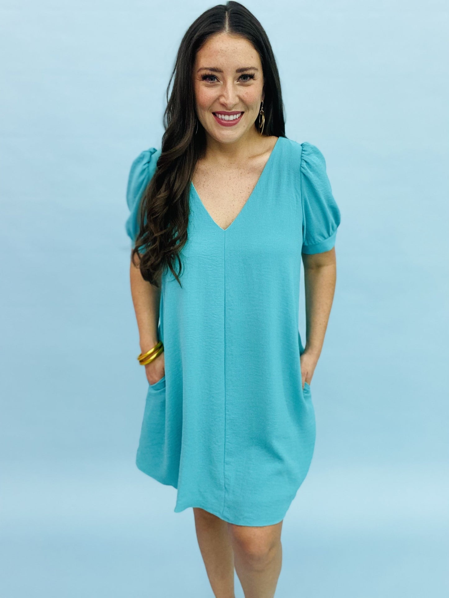 The Solid Airflo Pocket Dress - 5 Colors/AS