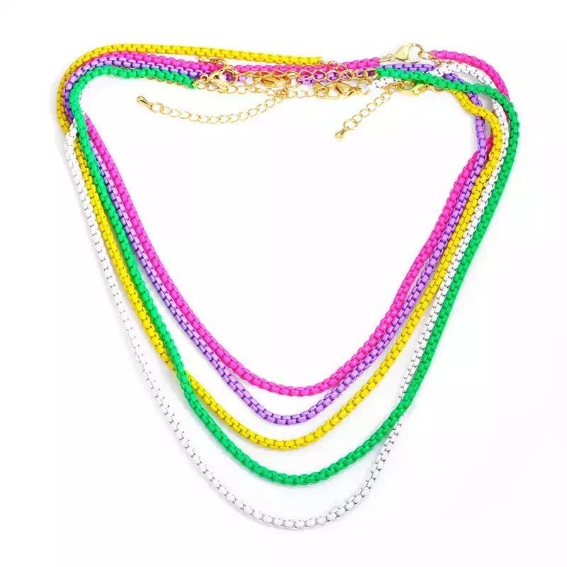 The Candy Chain Necklace-10 Colors