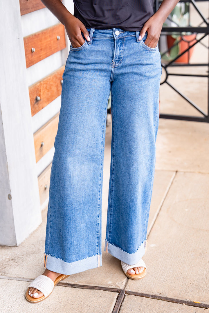The Risen Cuffed Jeans-AS
