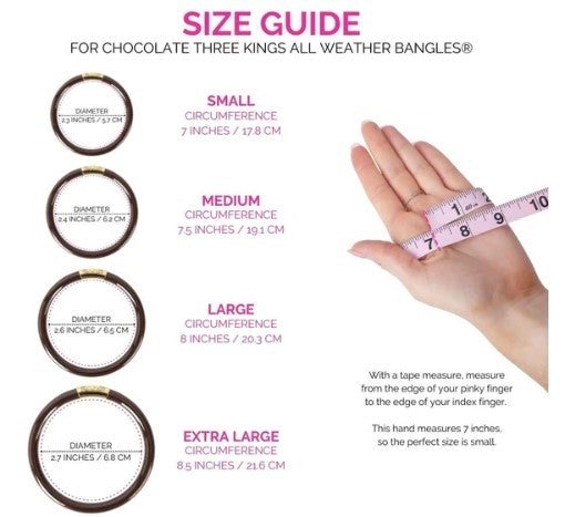 Chocolate Three Kings Budha Bangles