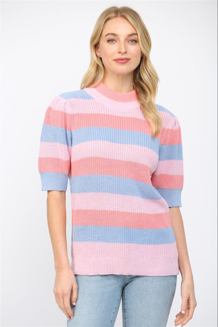 The Cotton Candy Stripe Top