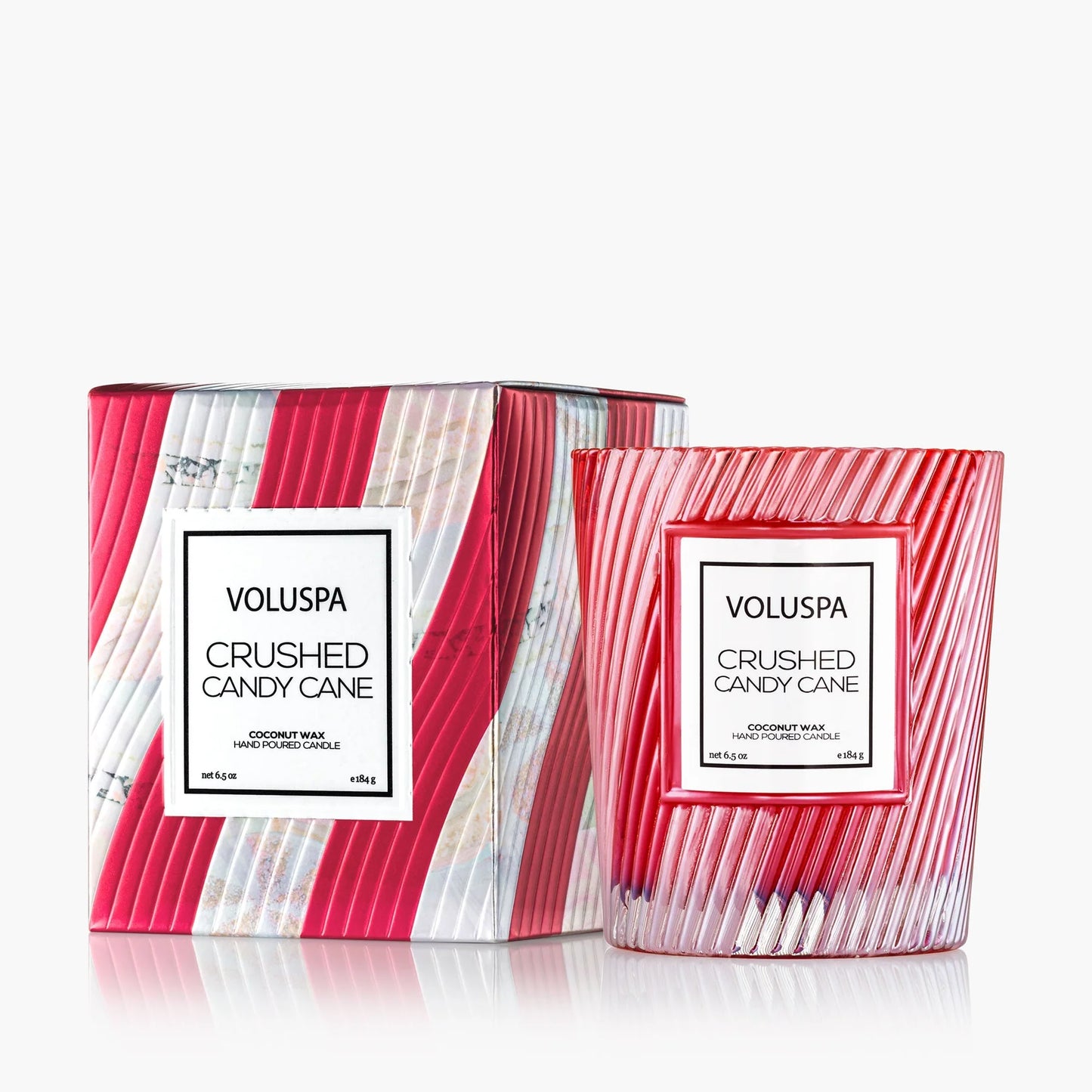 Crushed Candy Cane Candles