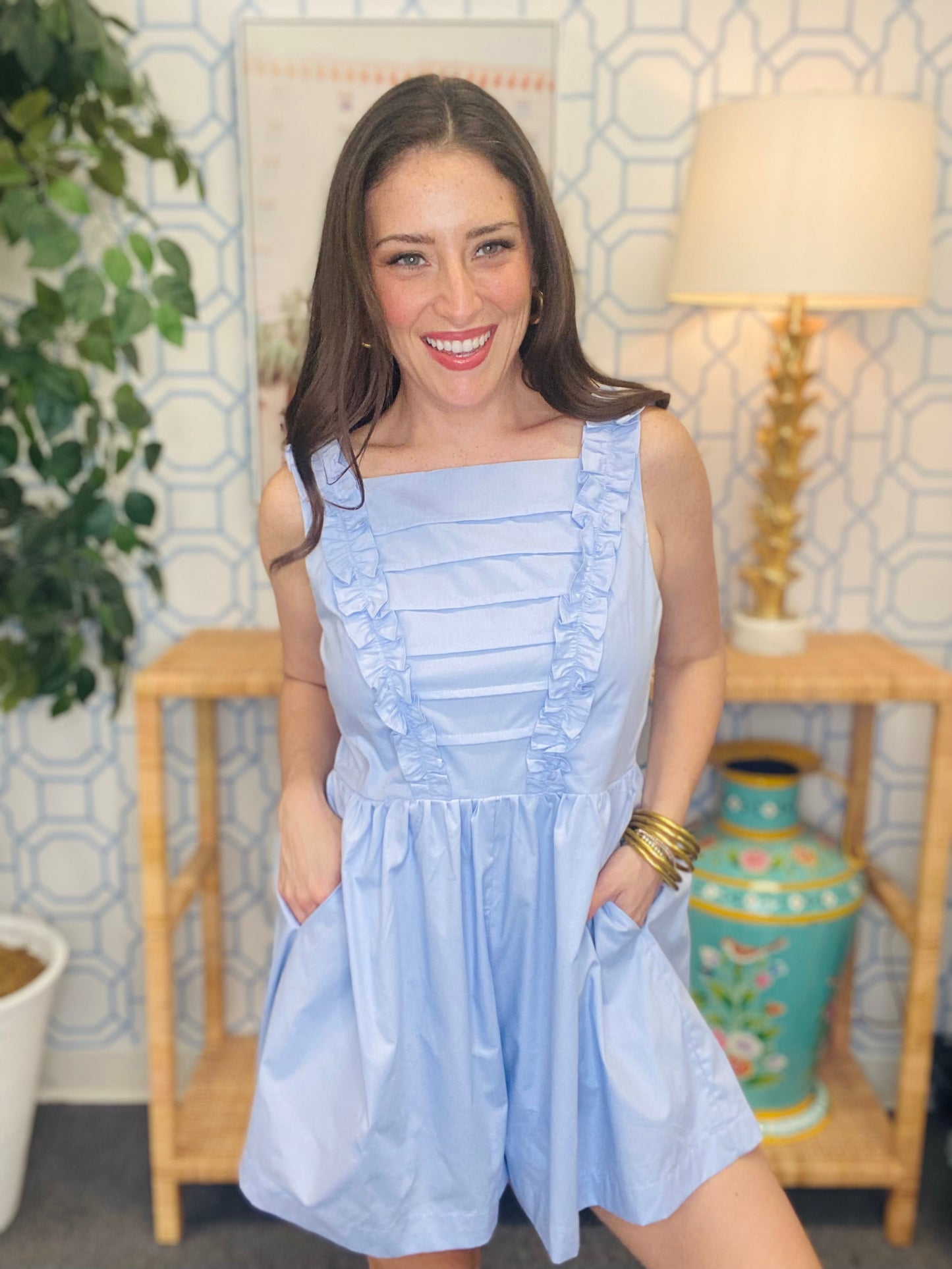 The Pintuck Romper
