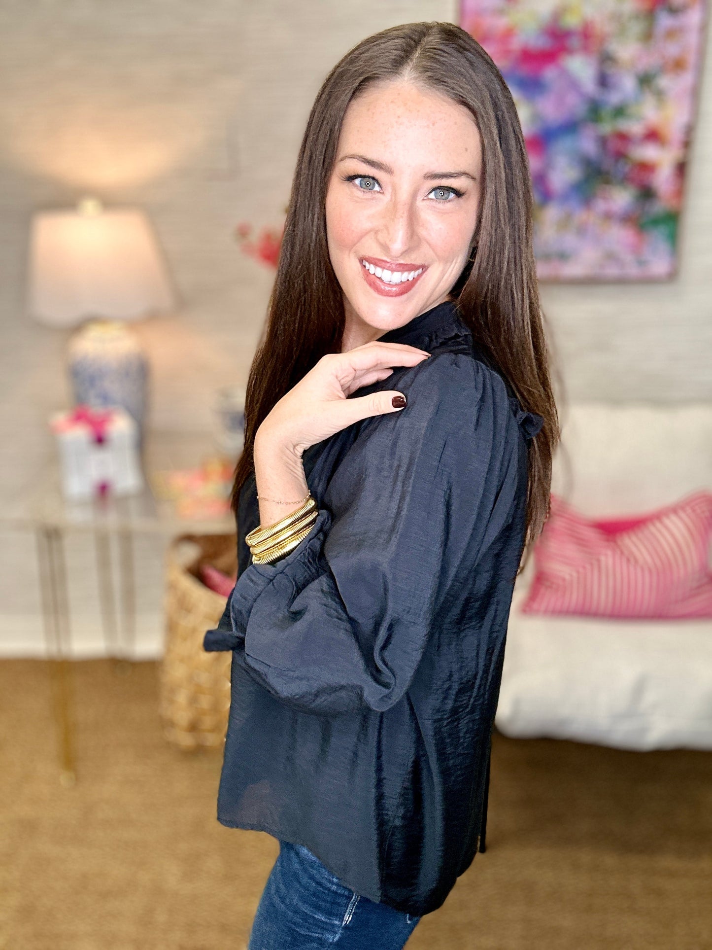 The Detail June Top-2 Colors