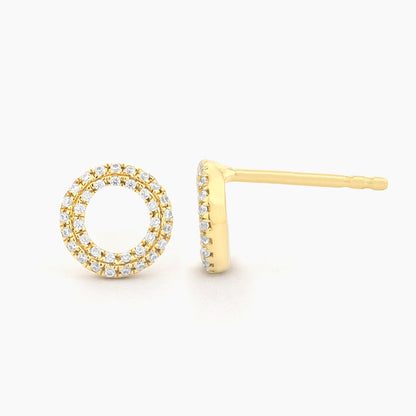 ES Sealed With A Kiss Stud Earrings