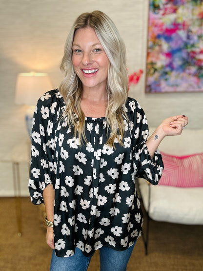 The Greenlee Top in Black/AS