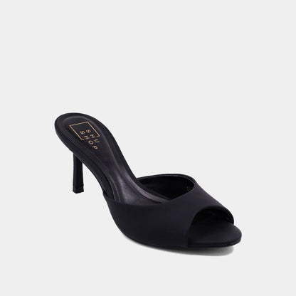 The Black Elaine Heels