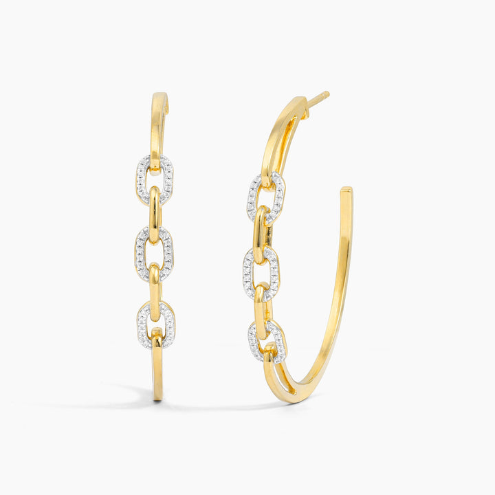 ES Link Up Hoop Earrings