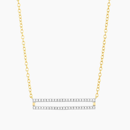 ES Set the Bar Pendant Necklace