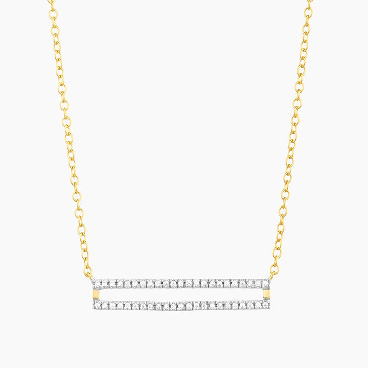 ES Set the Bar Pendant Necklace