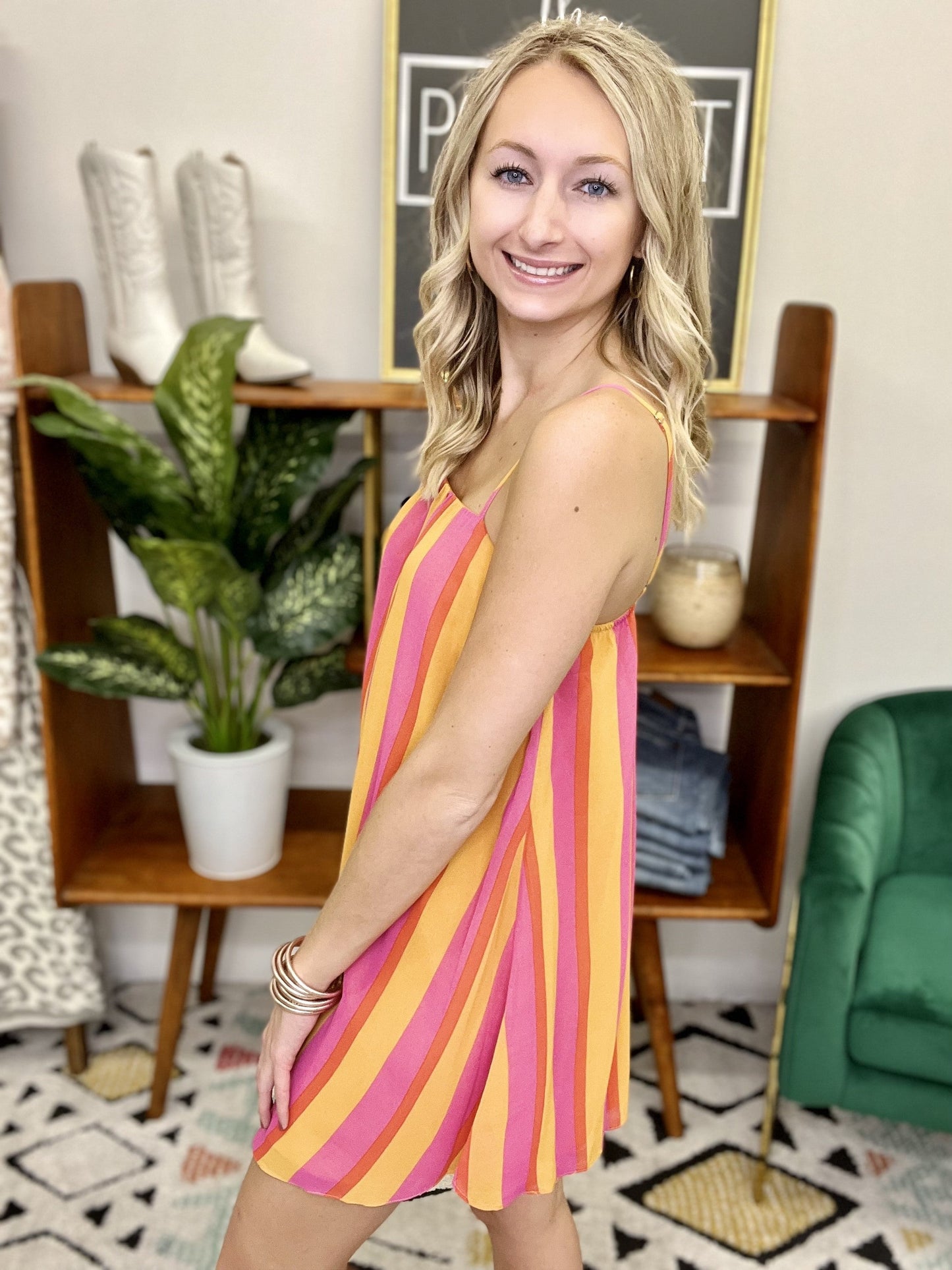 The Sandra Fruity Pebbles Dress