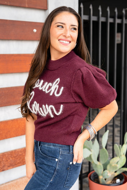 The Touchdown Sweater in 4 Colors