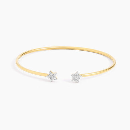 ES Twin Stars Cuff Bracelet