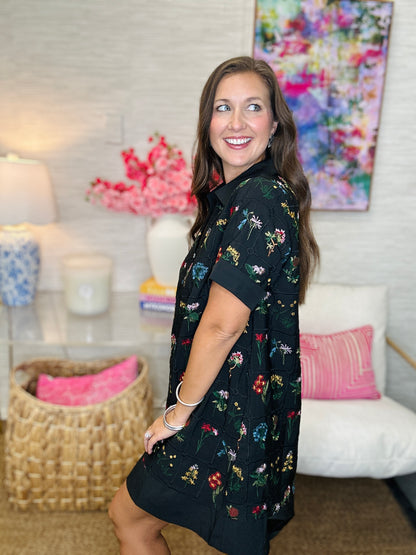 The Everblooms Dress in Black