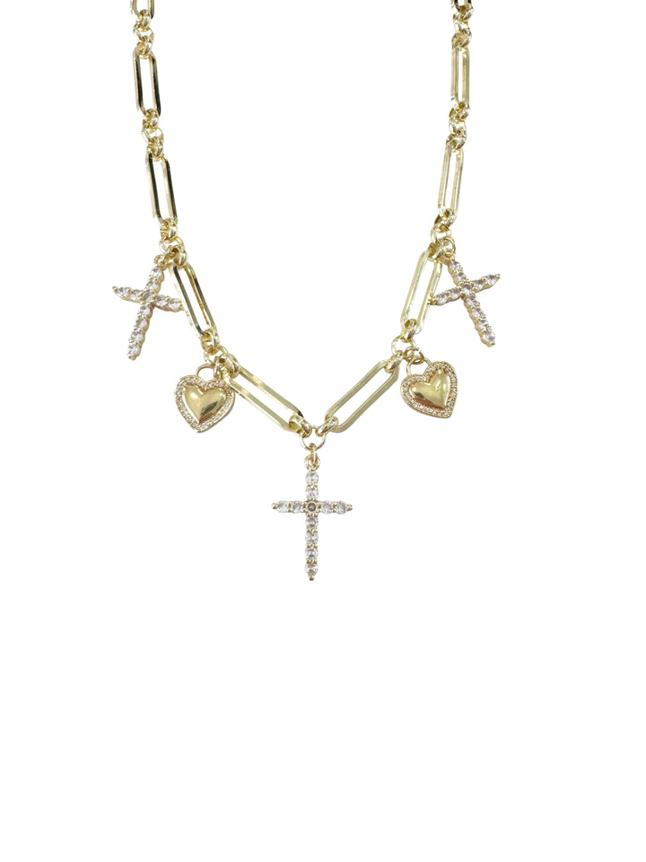 The Multi Cross Necklace