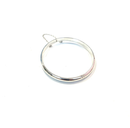 Sterling Hinge Bangles-2 Options