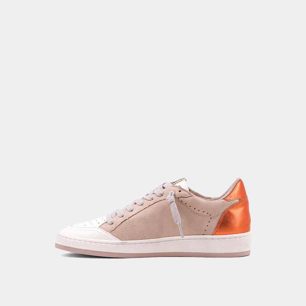 The Beige Suede Paz Sneaks