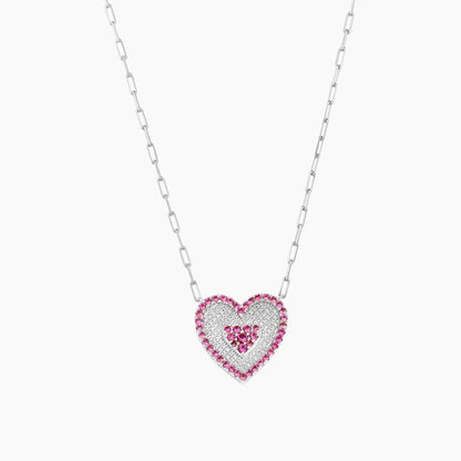 ES Queen of Hearts Pendant Necklace