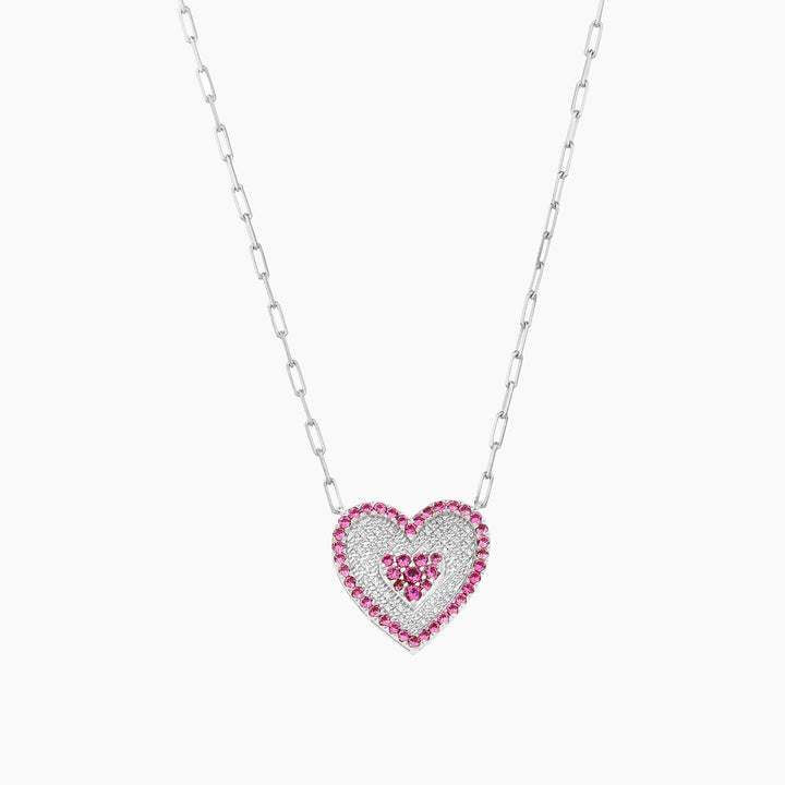 ES Queen of Hearts Pendant Necklace