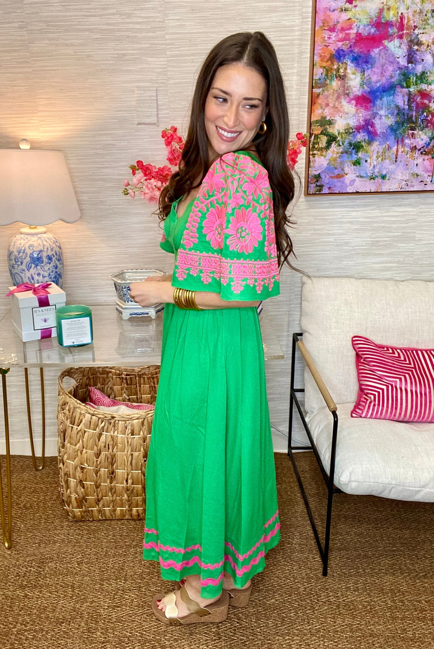 The Bay Midi in Green