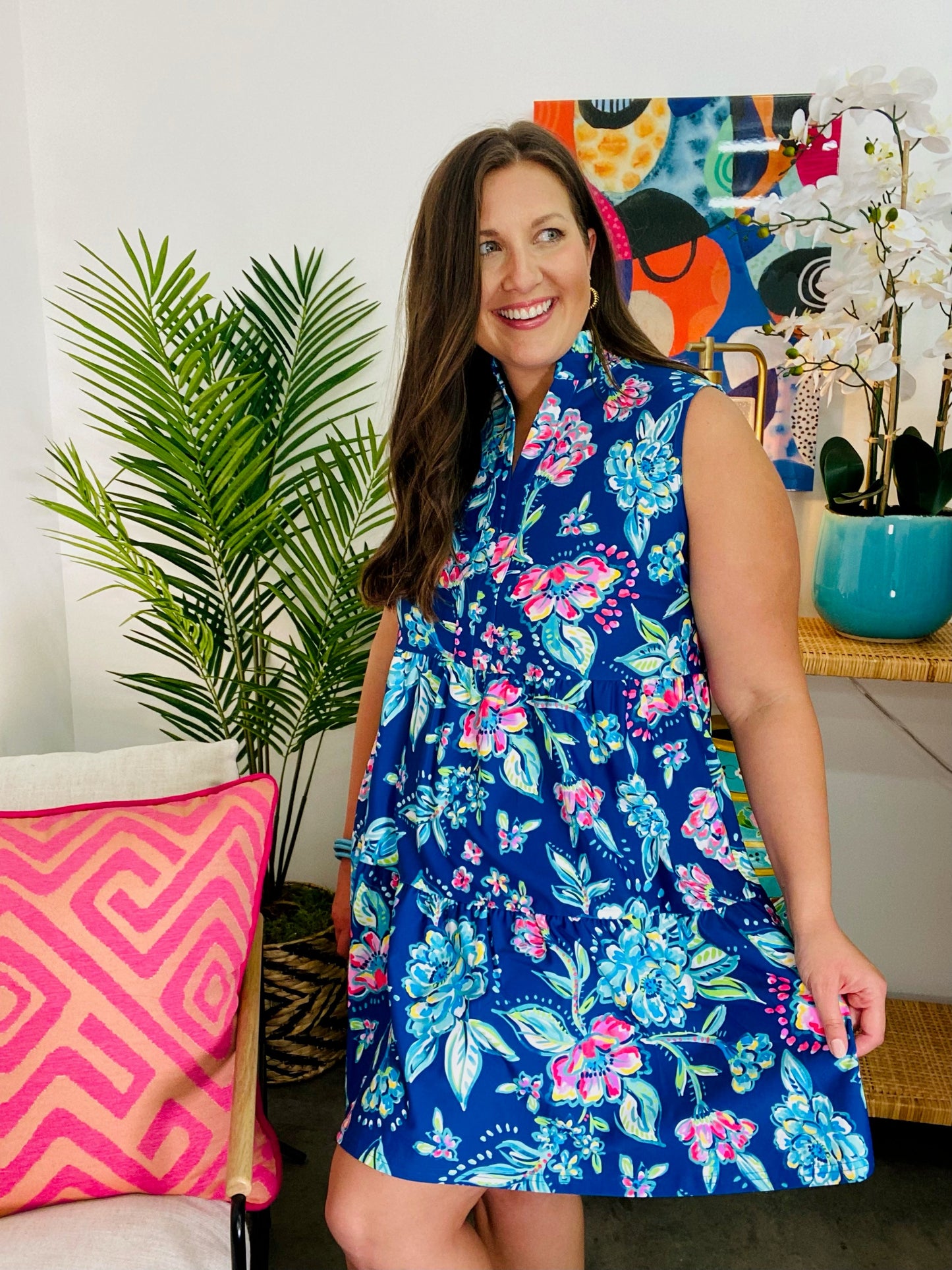 The Laison Navy Dress