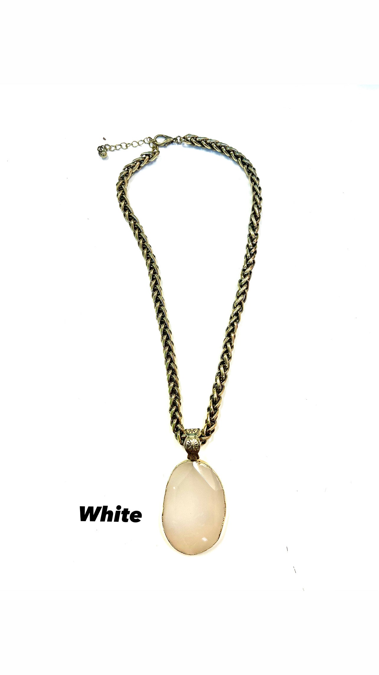 The Reece Stone Necklace- 8 Colors