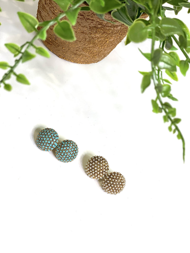The Button Studs-2 Colors