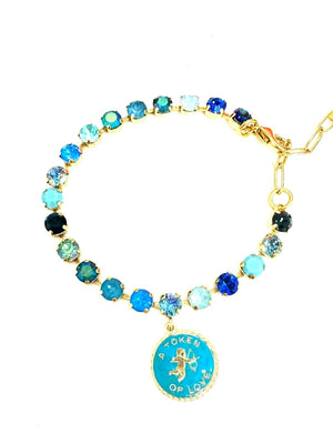 TOVA Love Token Anklet
