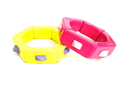 The Geo Bayside Bangle- 2 Colors