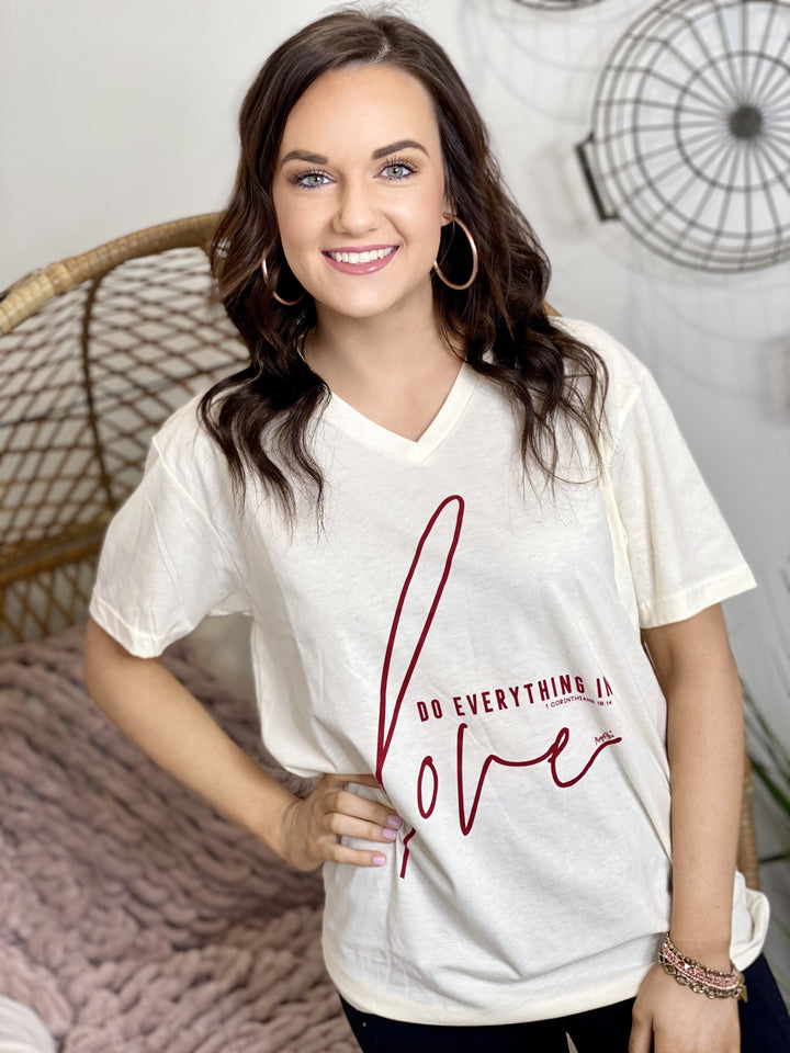 The Do Everything in Love SS Tee