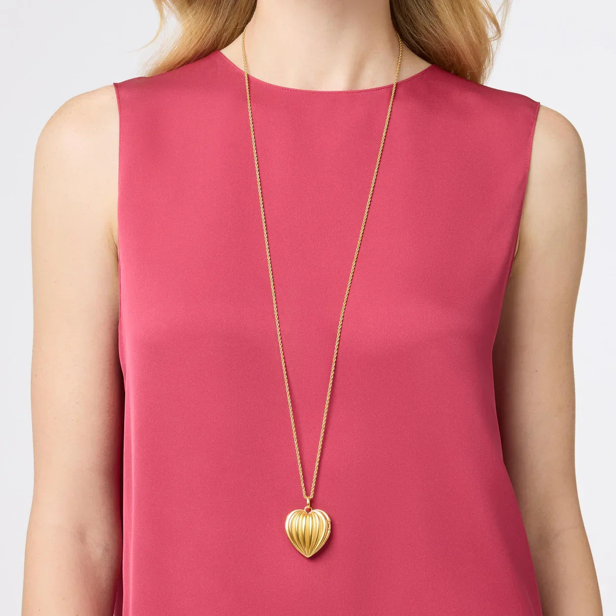 JV Puffy Heart Locket