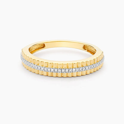 ES Groovy Bar Stackable Ring