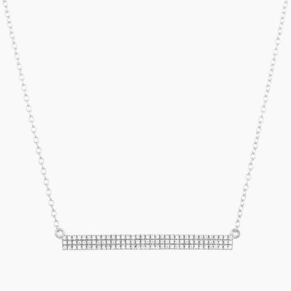 ES Tell Me Straight Pendant Necklace