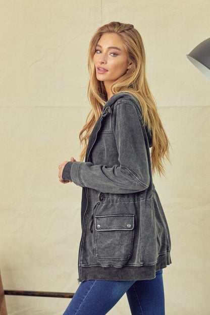 The Terry Cargo Jacket-2 Colors