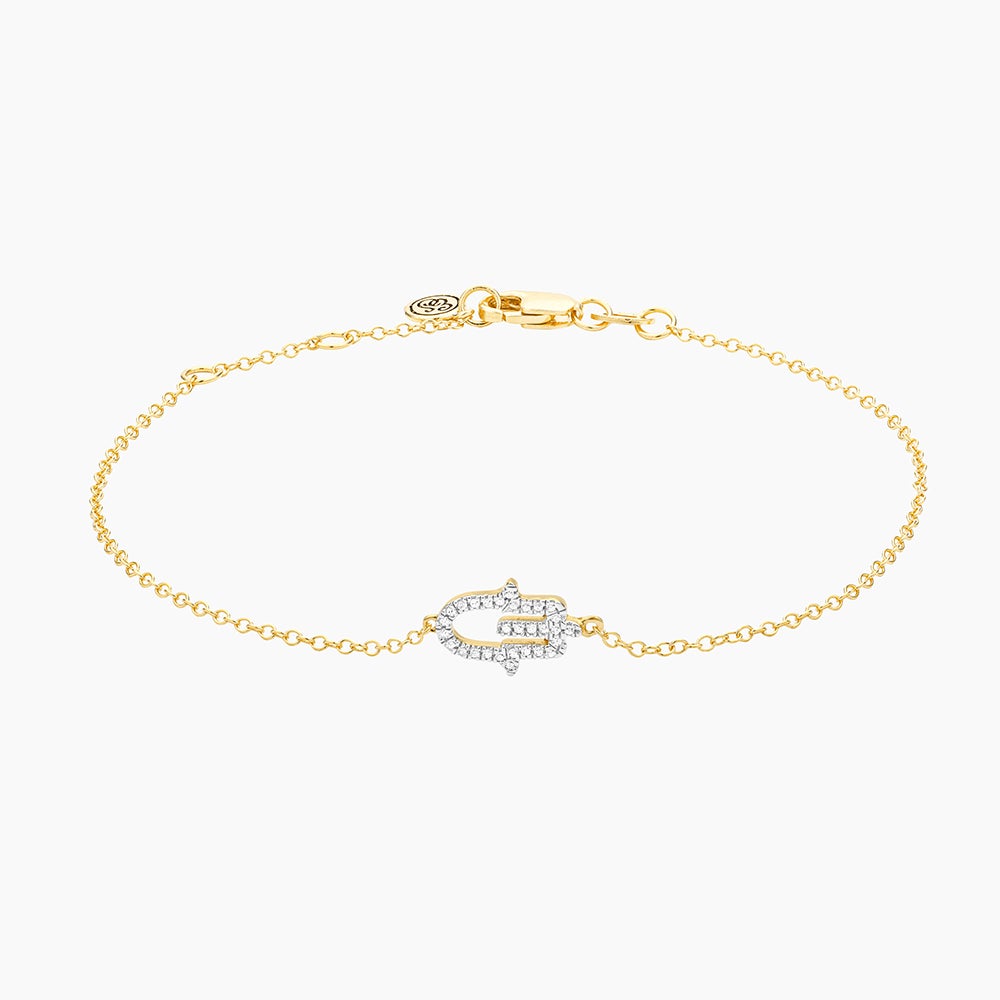 ES Think Good Thoughts Chain Bracelet