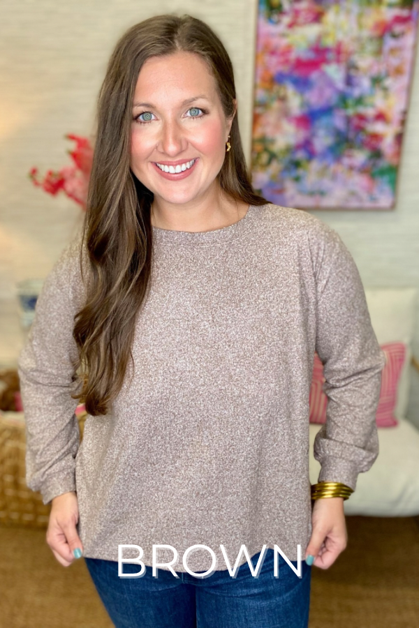The STEAL Soft Hacci Top in 11 Colors