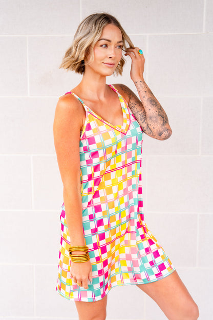 The Buckley Jameson Gown in Retro Check