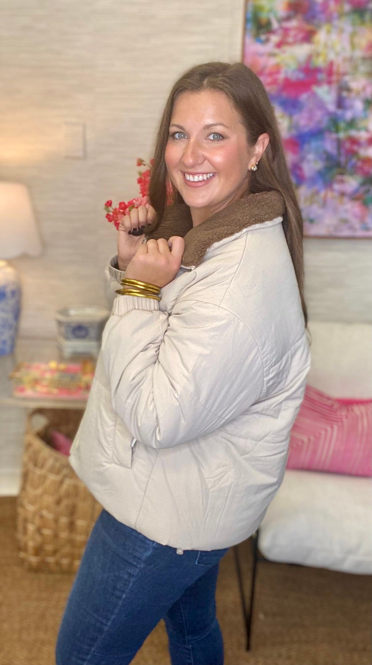 The Reversible Sherpa Fleece Jacket