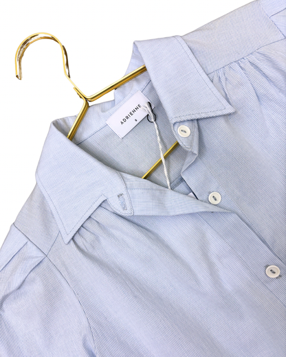 The Sky Pinstripe Carson Top-AS