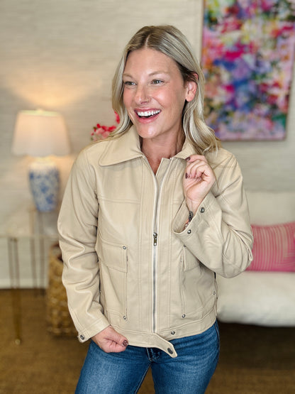 The Faux Sand Jacket