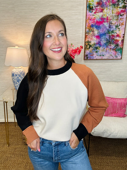 The Logan Sweater in Cream