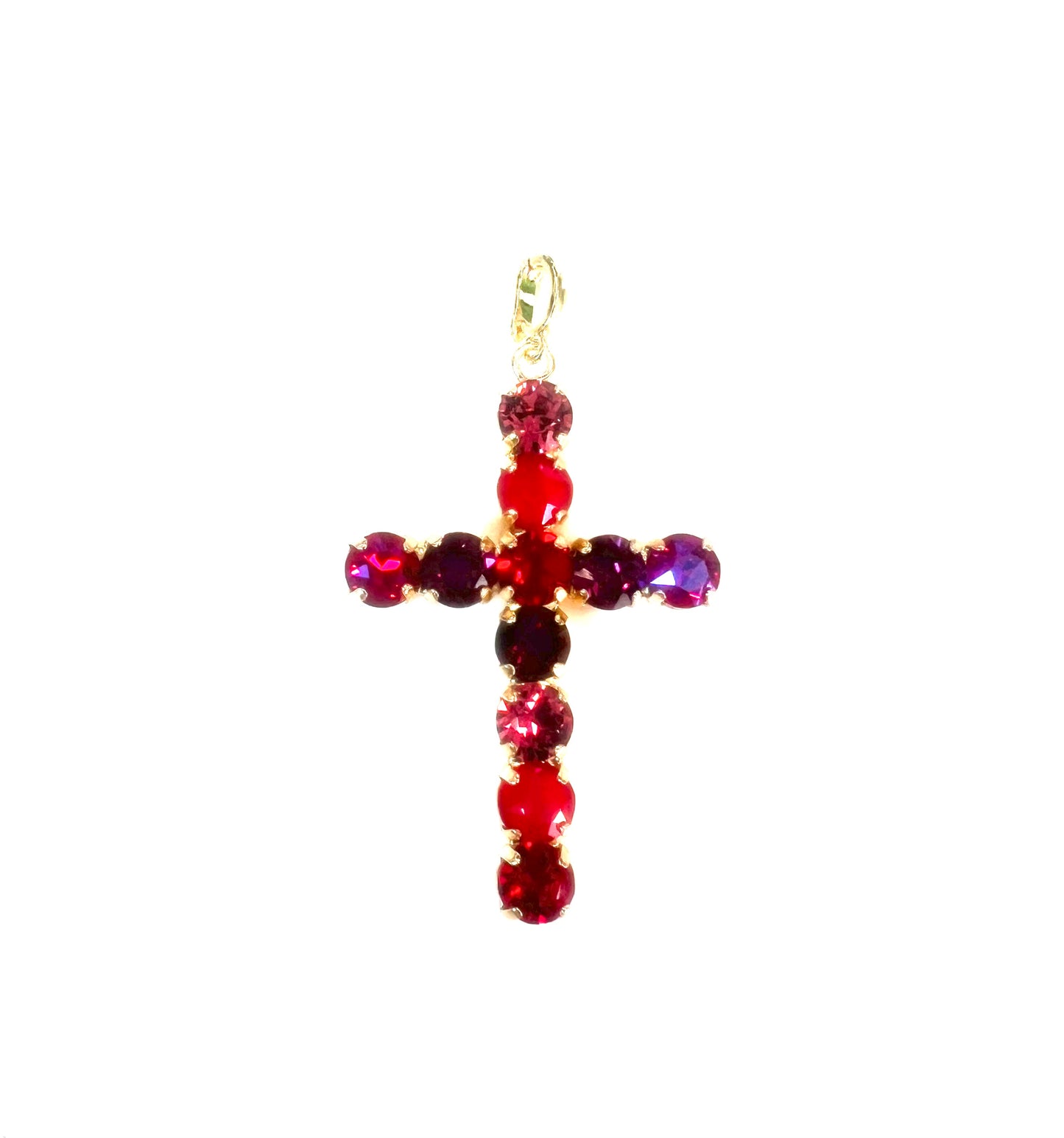 Magic Crystal Cross Charm