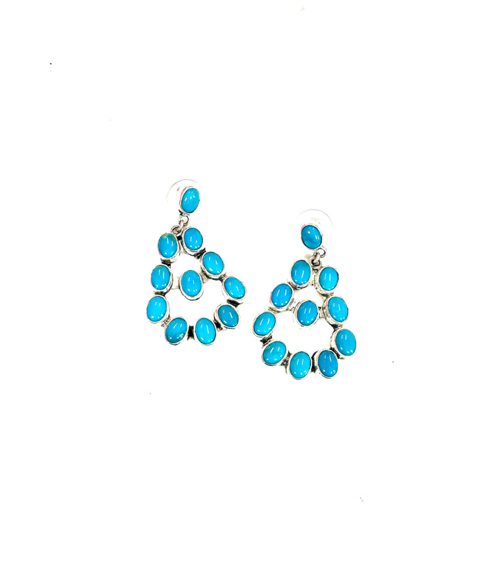 Ashley's AMS Sterling and Turquoise Earrings