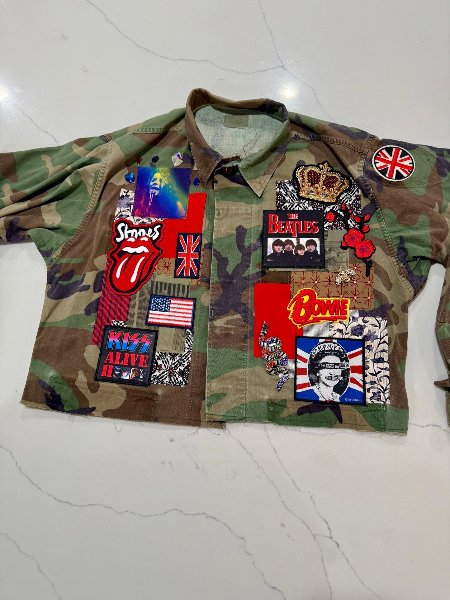 One of a Kind Vintage Camo Jackets